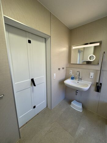 stufenloses Bad im Erdgeschoss