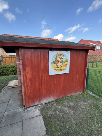 Geräte- und Fahrradschuppen