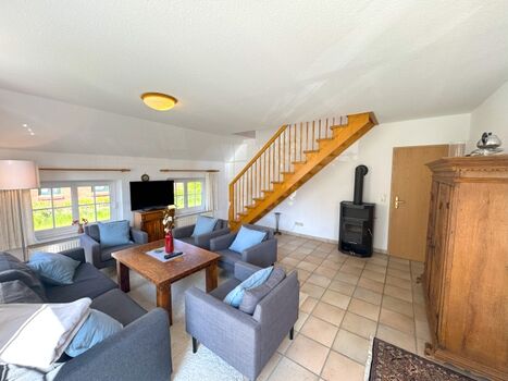 EG Wohnbereich mit Ofen