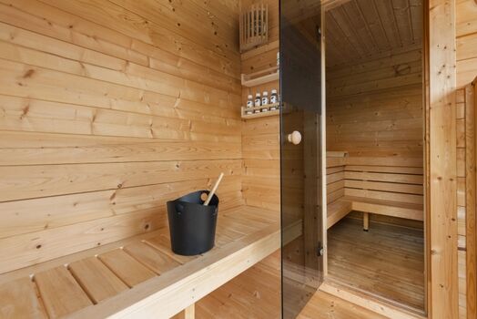 Sauna Vorraum
