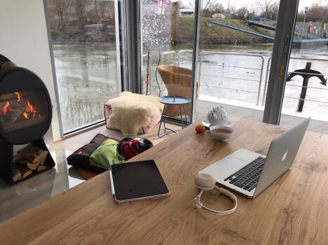 Oder mal entspanntes online Arbeiten