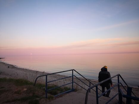 Strand in Wulfen 400m vom Ferienhaus entfernt