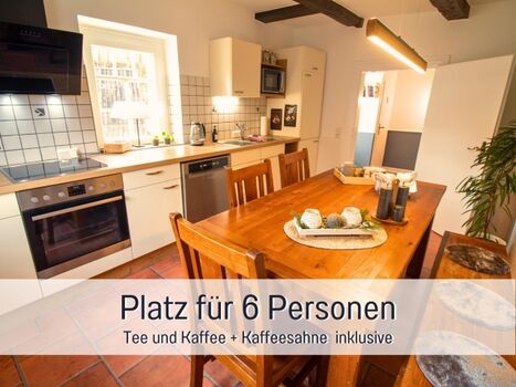 Voll ausgestattete Küche