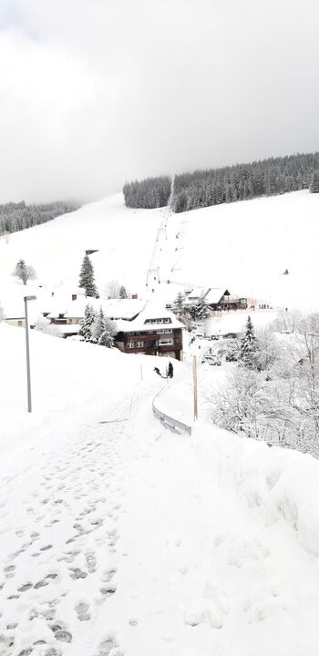 Skilifte direkt am Haus 