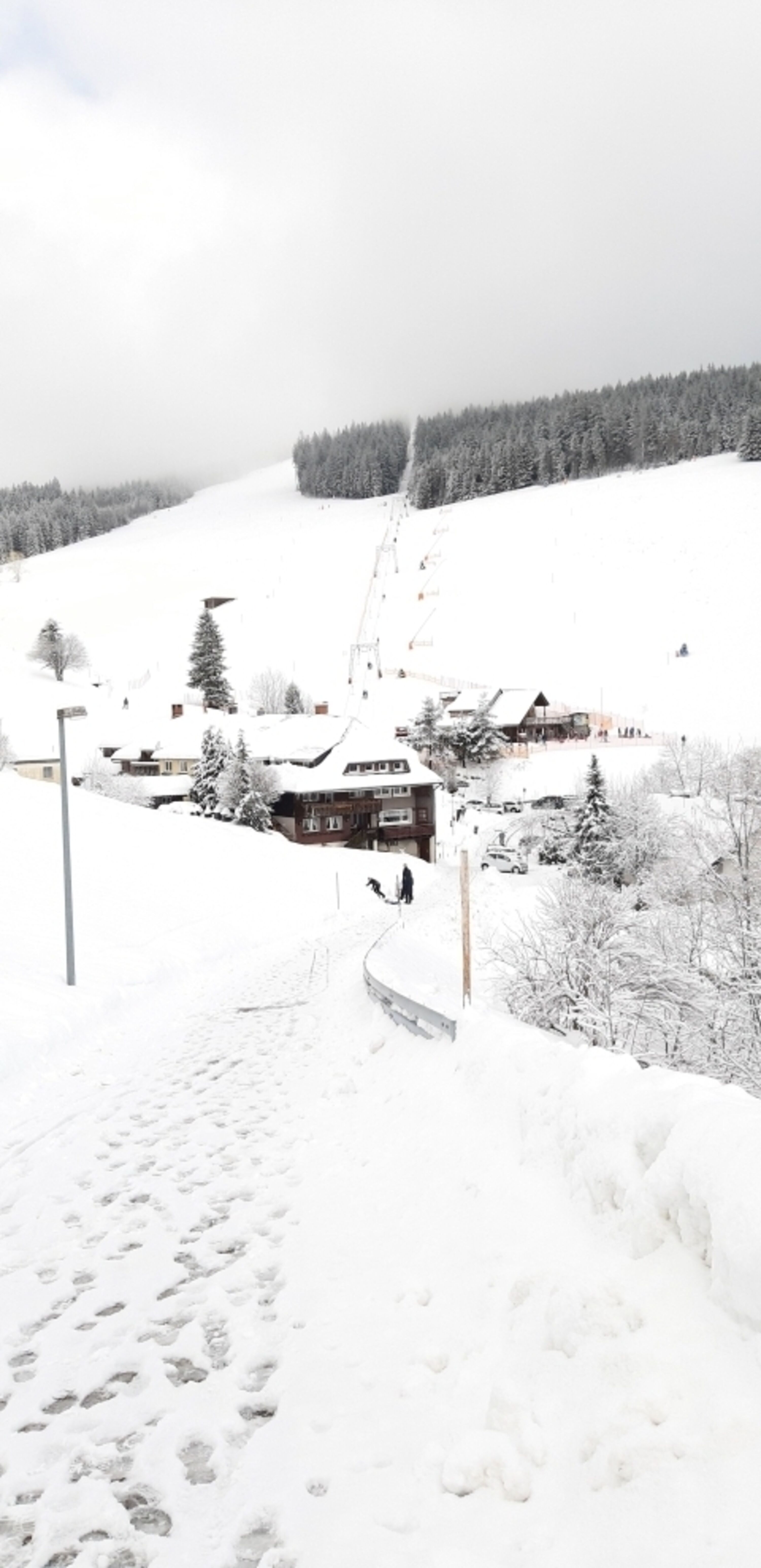Skilifte direkt am Haus 