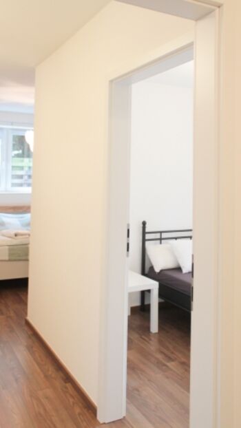 Eingang zu den Schlafzimmern
