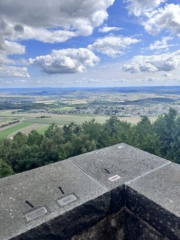 Blick vom Hochsimmerturm Ettringen
