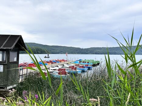 Laacher See mit Kloster Maria Laach