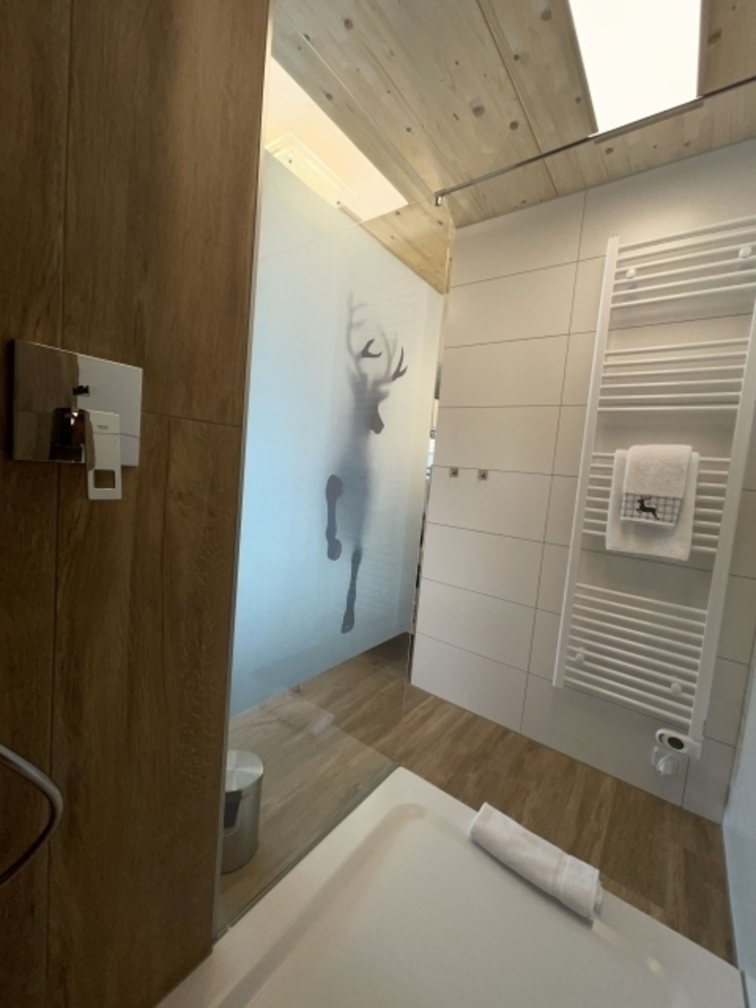Große Dusche