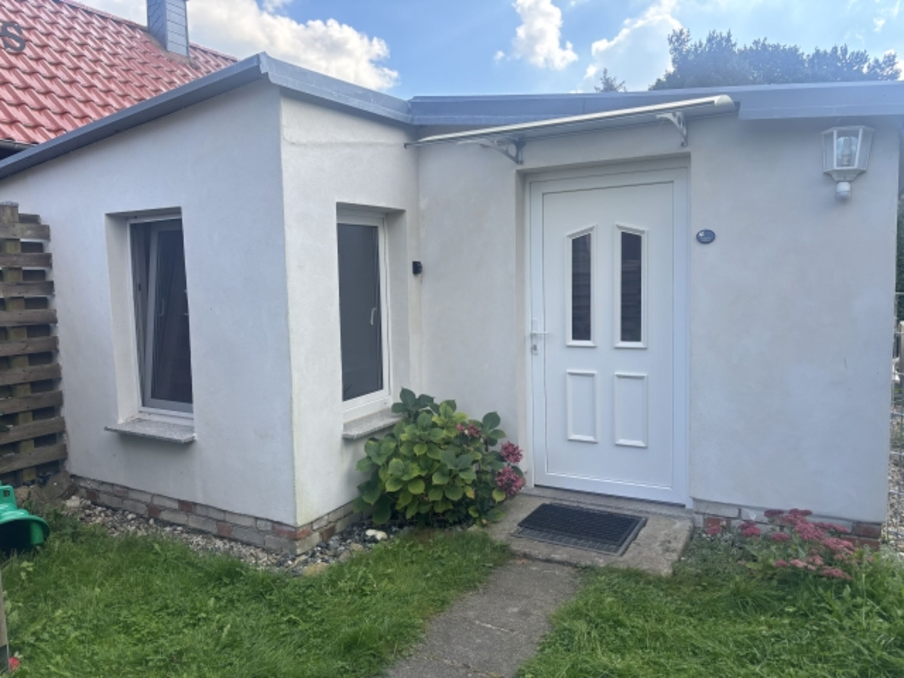 Ihr Eingang zum Bungalow Fabian 
