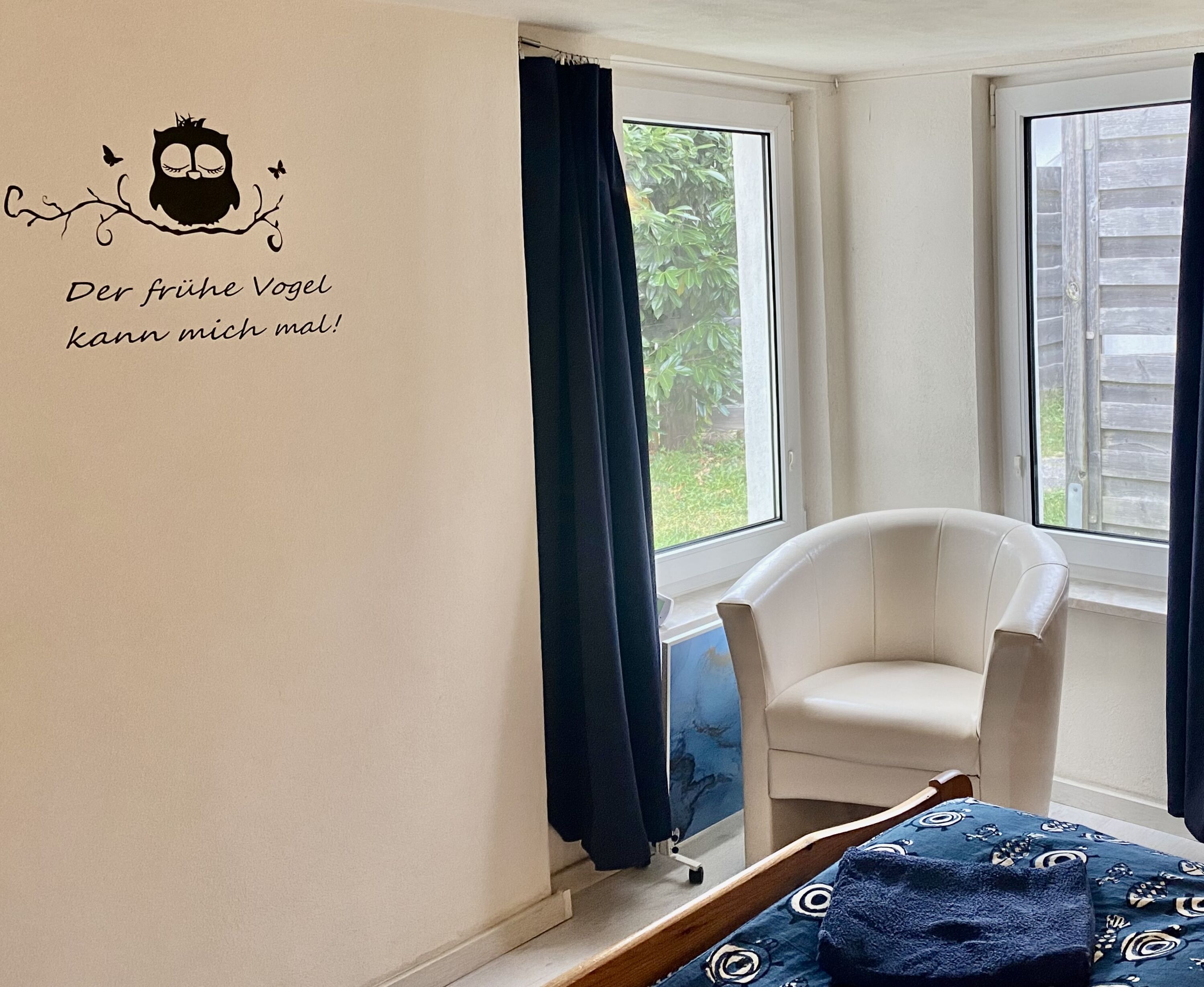 Im Schlafzimmer