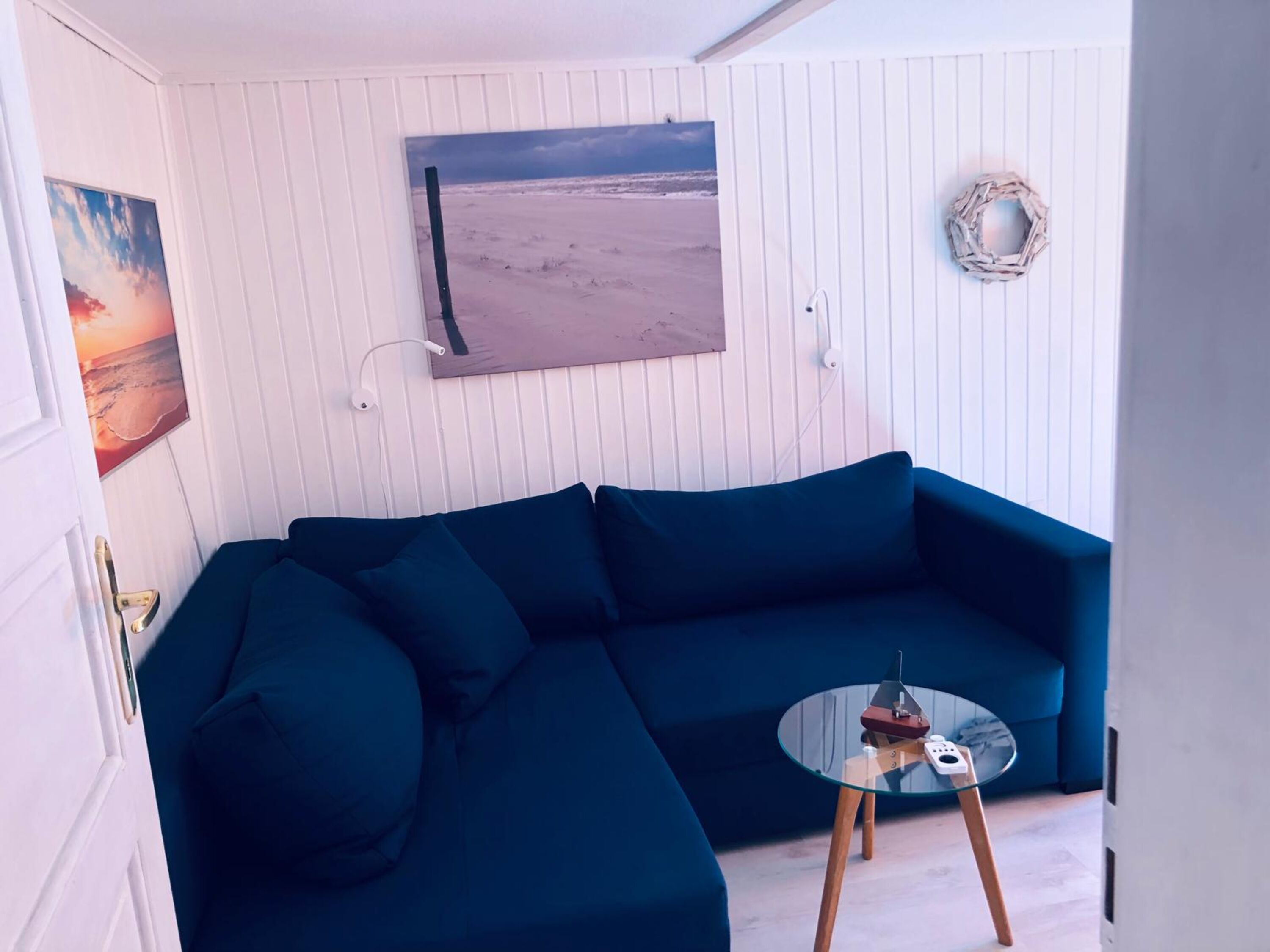 Kuschelsofa im Wohnzimmer