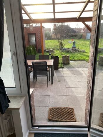 Blick auf die Terrasse 