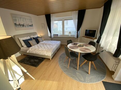 Wohn/Schlafraum Apartment B