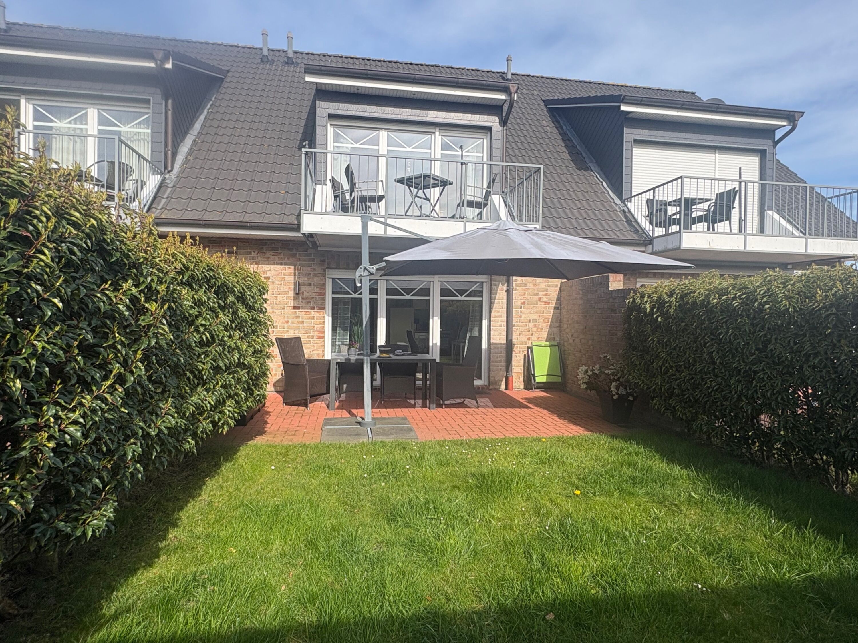 Umzäunter Garten