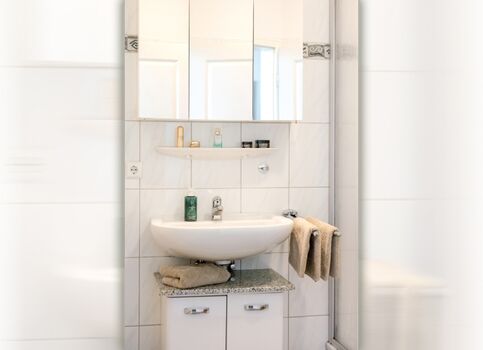 Der Waschtisch im Bad