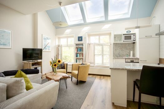 Das lichtdurchflutete Wohnzimmer