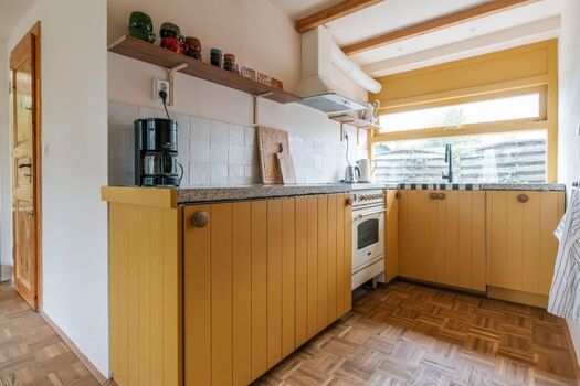 Die offene Küche mit allem Komfort