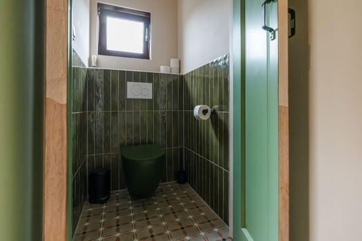 Die separate Toilette