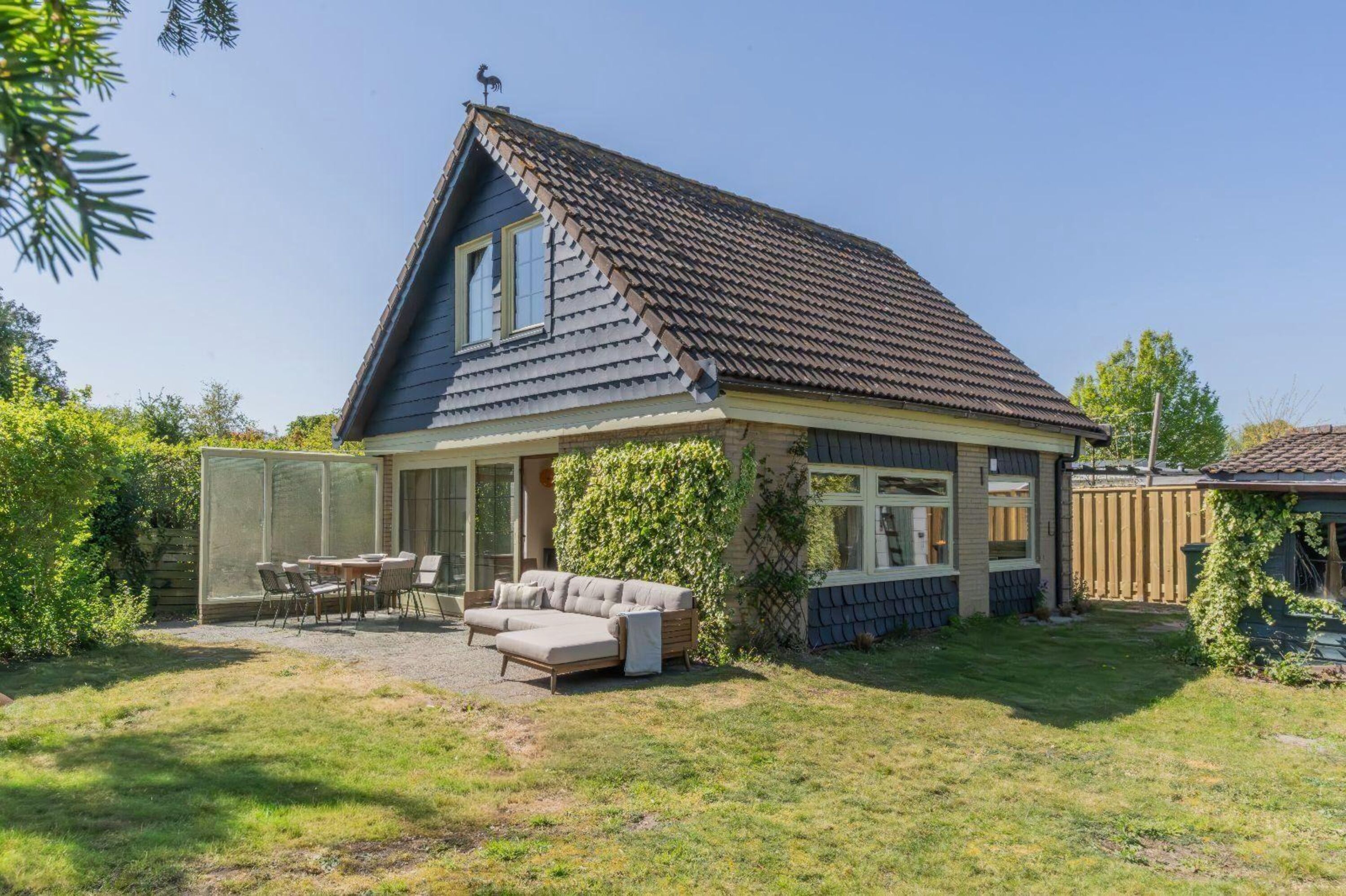 Das Ferienhaus mit sonnigem, umzäunten Garten