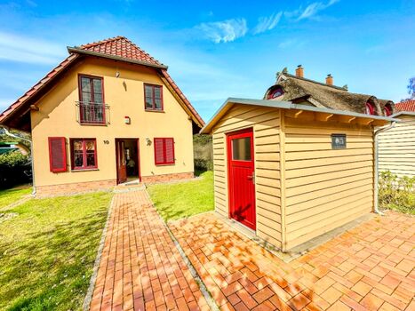 Vorderseite vom Haus