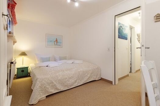 Schlafzimmer drei im UG