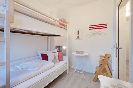 Schlafzimmer eins im EG