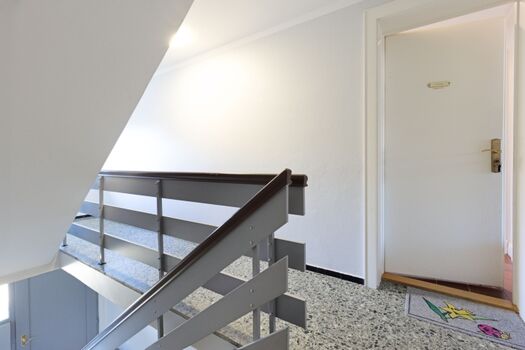 Treppenhaus des Appartementhauses
