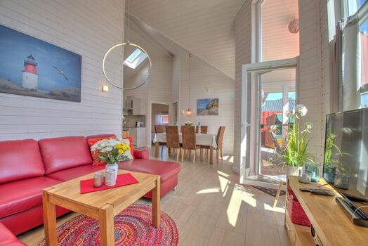 Ferienhaus Marielund - Wohnbereich