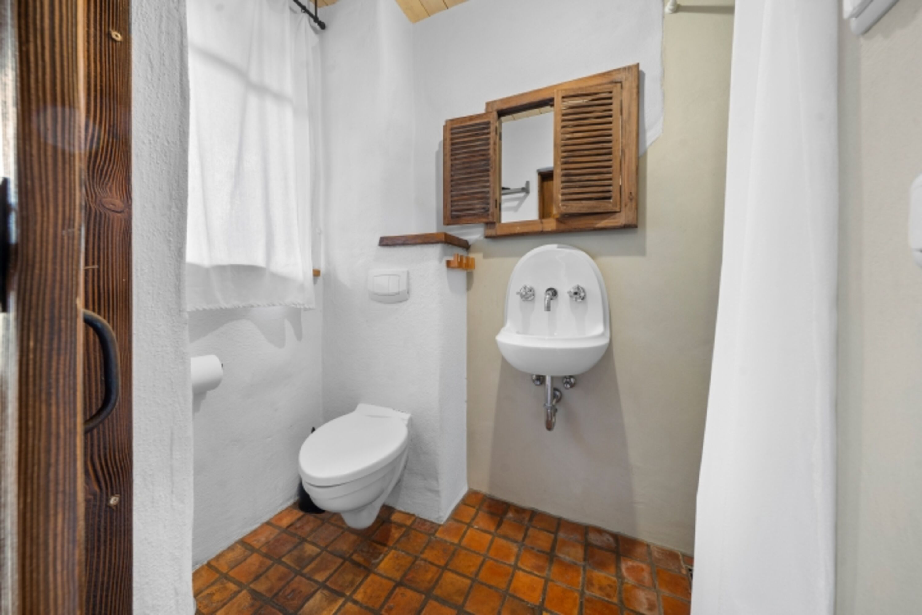 WC im Erdgeschoss