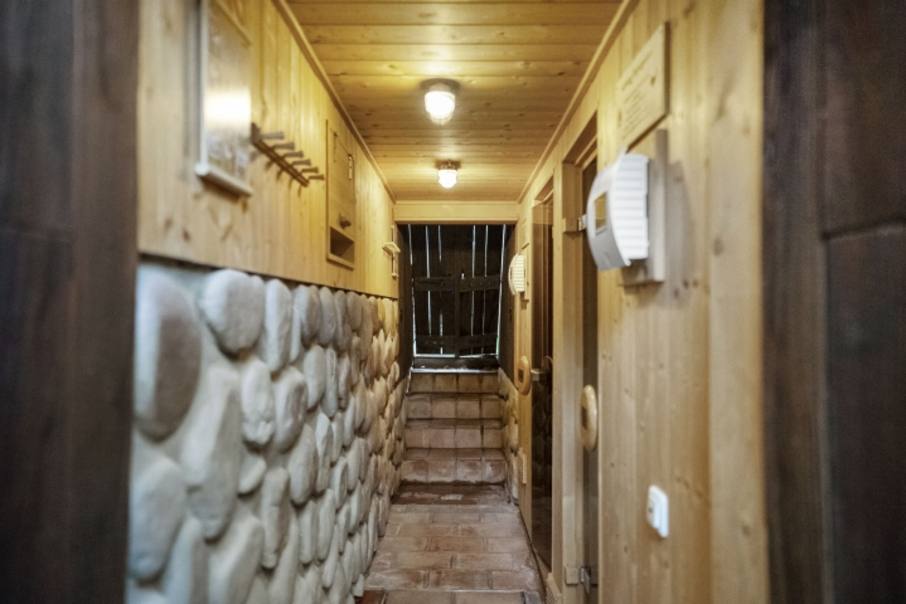 Flur zur Erdsauna