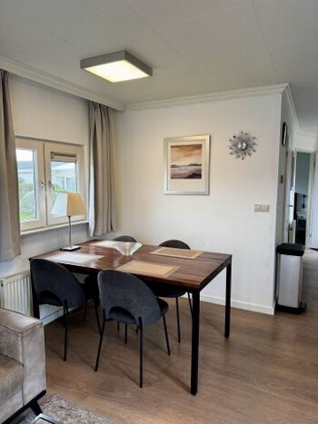 Der Essbereich ist perfekt für 4 Personen