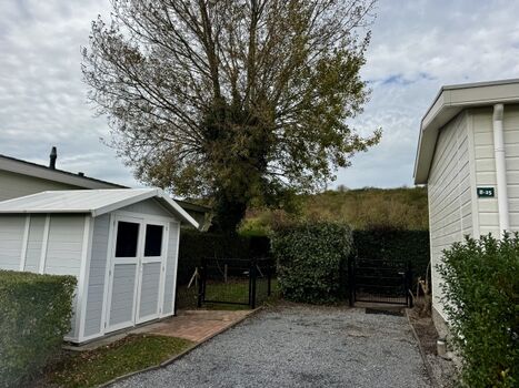 Chalet am Strandaufgang B025 – eingezäunt, strandnah & hu ...