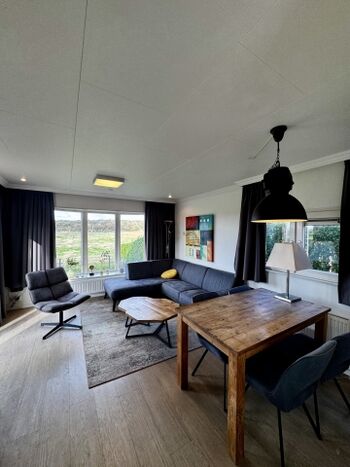 Lichtdurchfluteter Wohn- und Essbereich