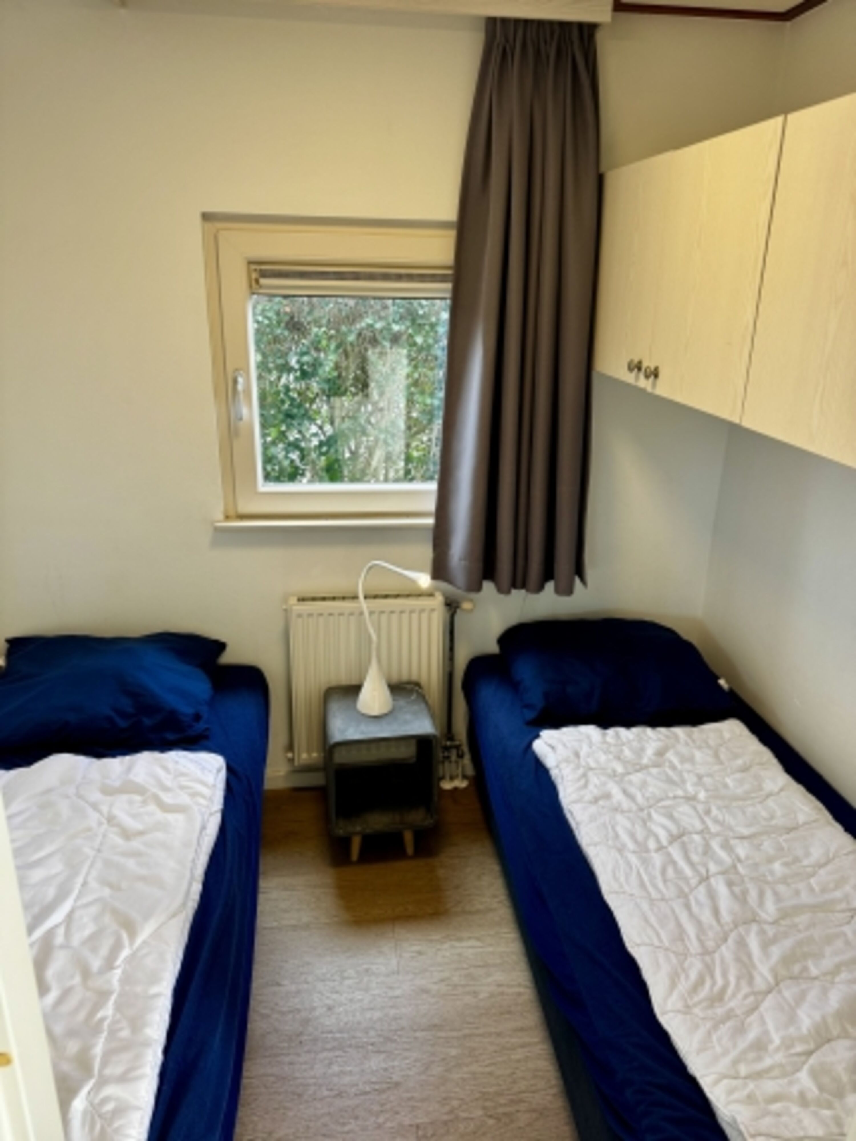 Zweites Schlafzimmer mit 2 bequemen Einzelbetten