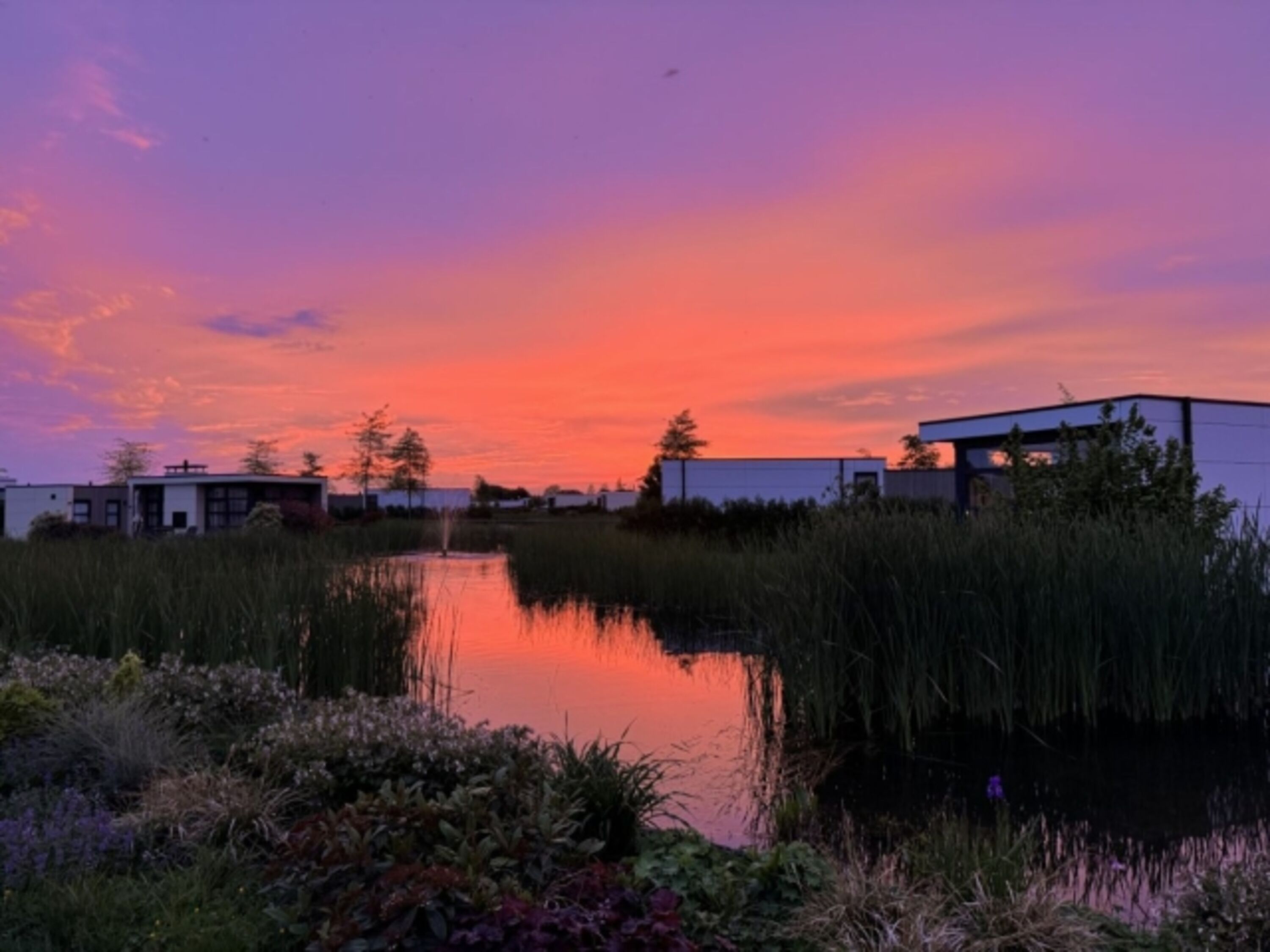 Sonnenuntergänge sind in Olburgen besonders romantisch