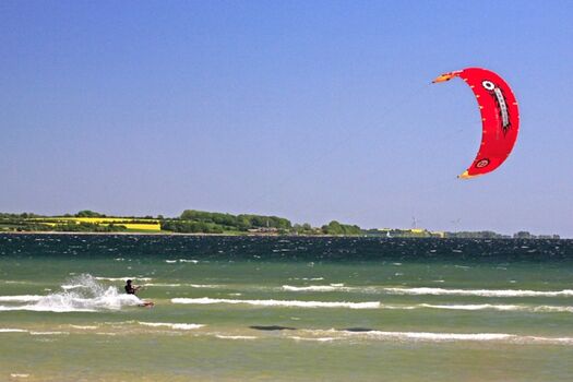 Wassersport in der Geltinger Bucht