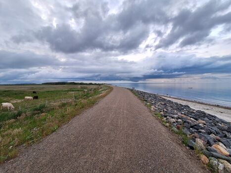 ... ideal für Spaziergänge oder Fahrradtouren