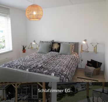 Schlafzimmer mit Doppelbett