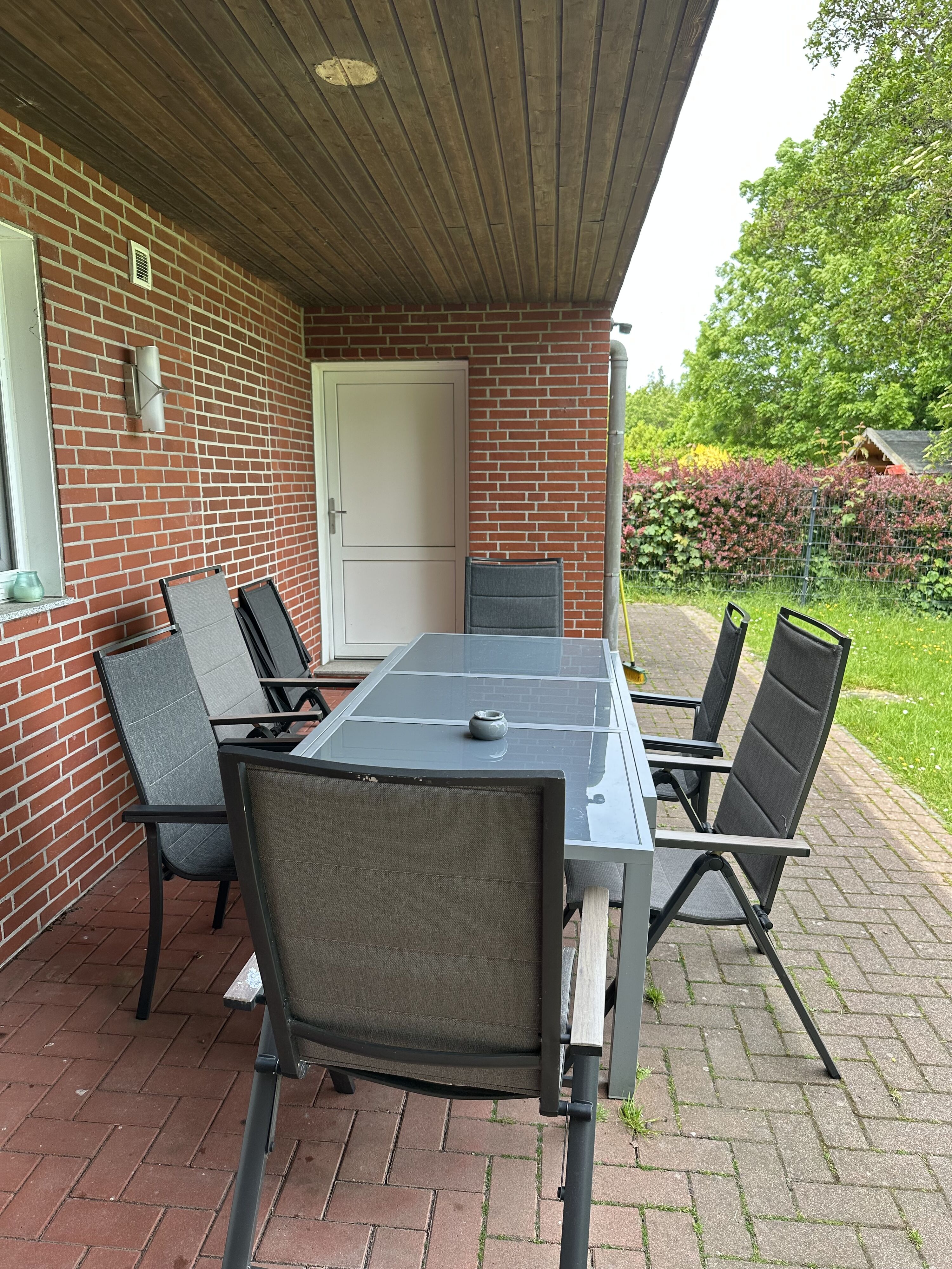 Überdachte Terrasse