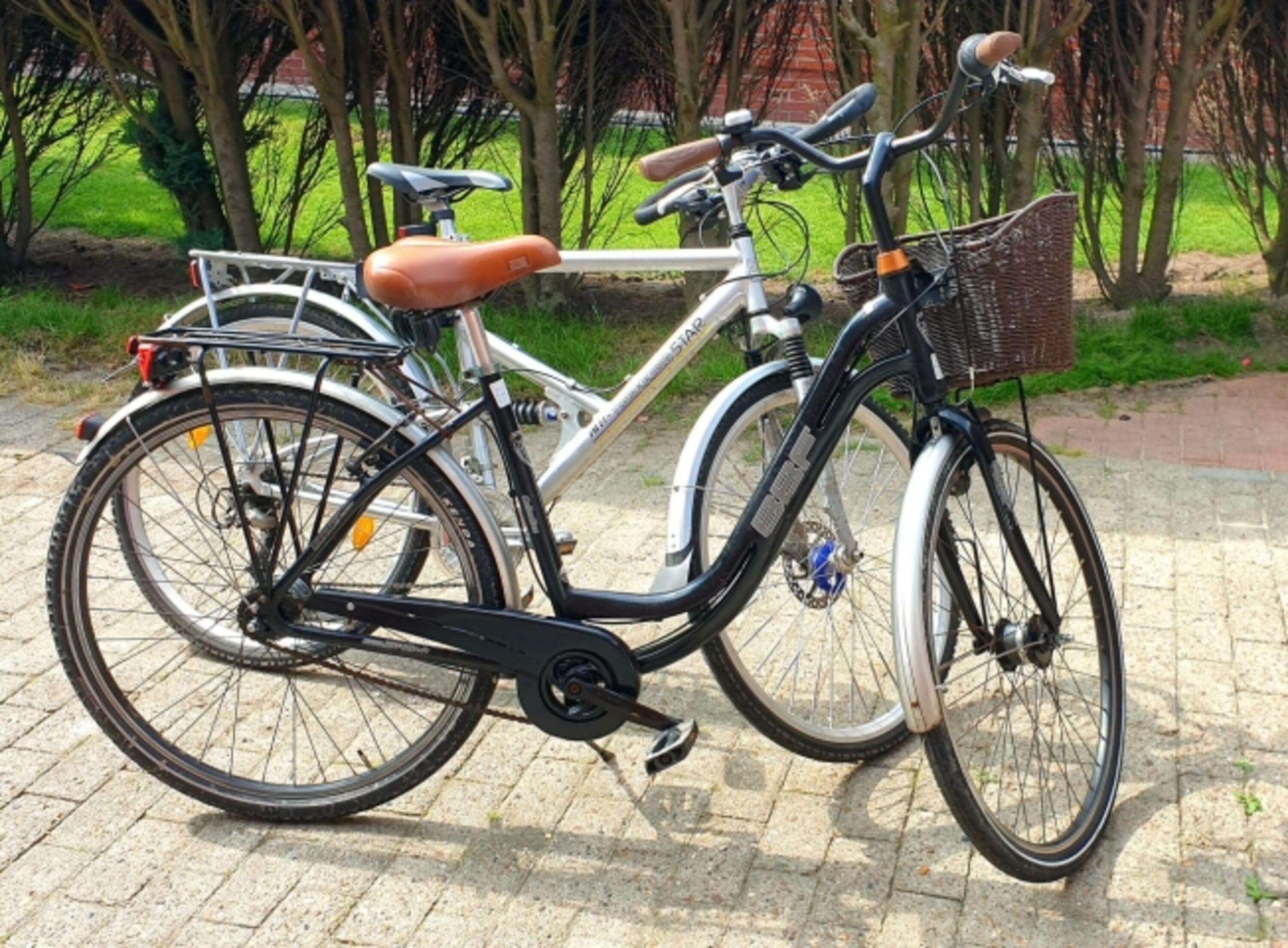 Fahrräder zur Benutzung