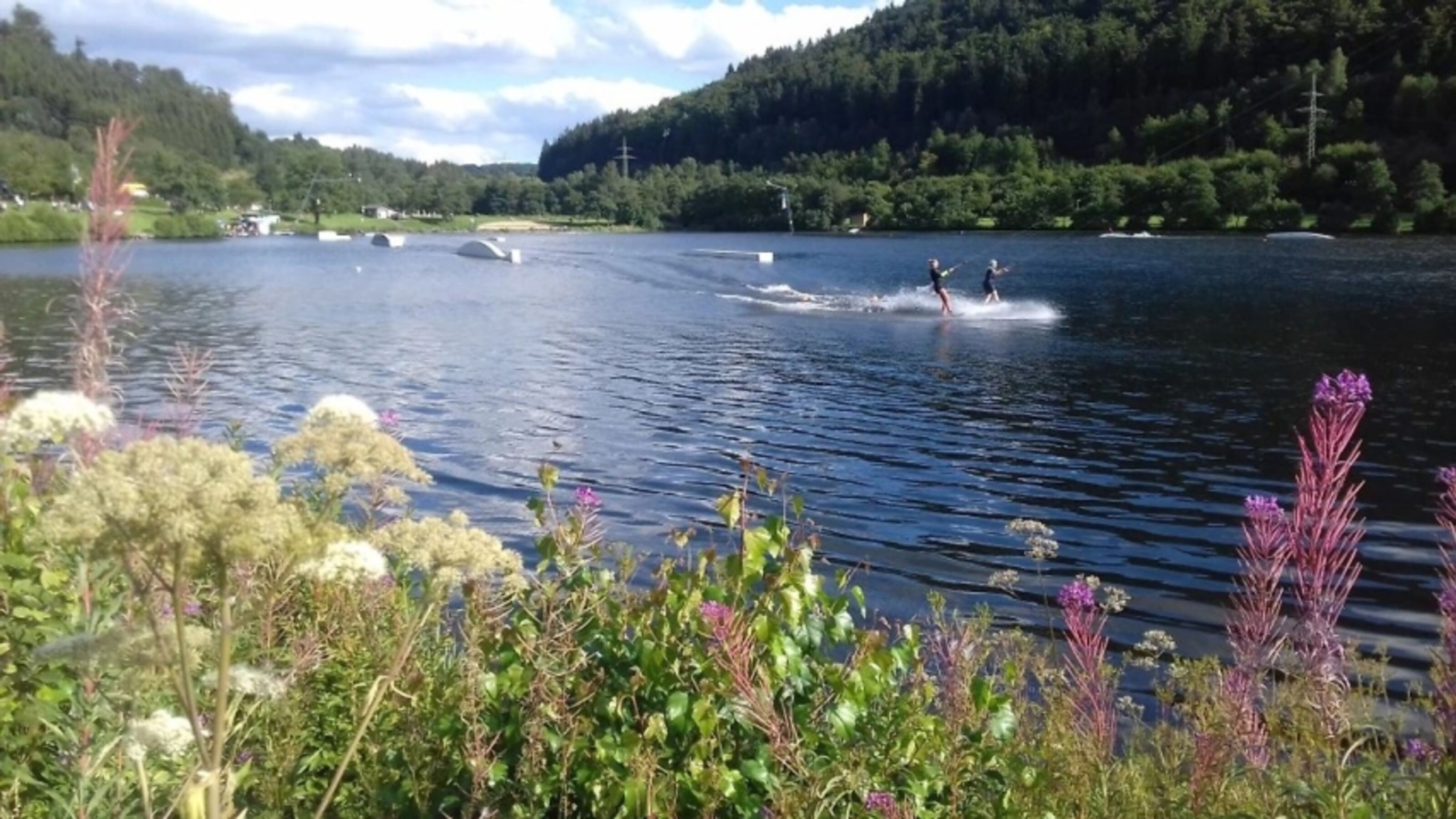 Blick auf den See nicht vom Haus aus