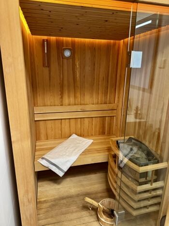 Hier können auch selbst Aufgüsse gemacht werden