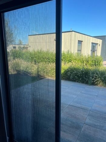 Fenstergitter vor der Terrassentür