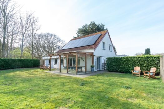 Das gemütliche Ferienhaus mit sonnigem Garten