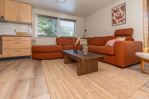 Die gemütliche Sitzecke mit Eckcouch