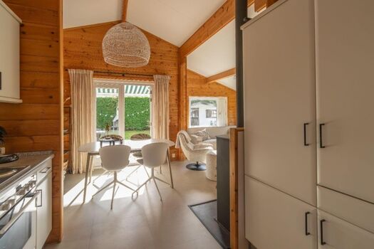 Die offene Küche mit allem Komfort