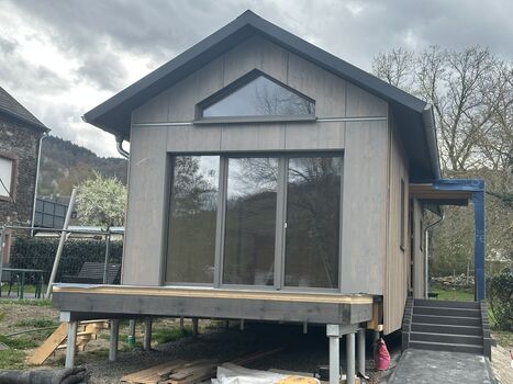 Noch nicht fertig, aber schon ganz weit die Baustelle.