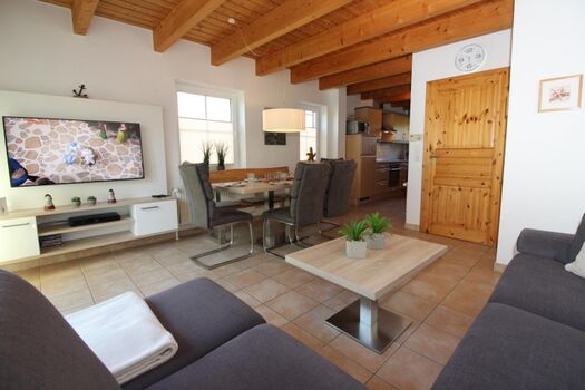Ferienhaus BUH 83 Wohnbereich