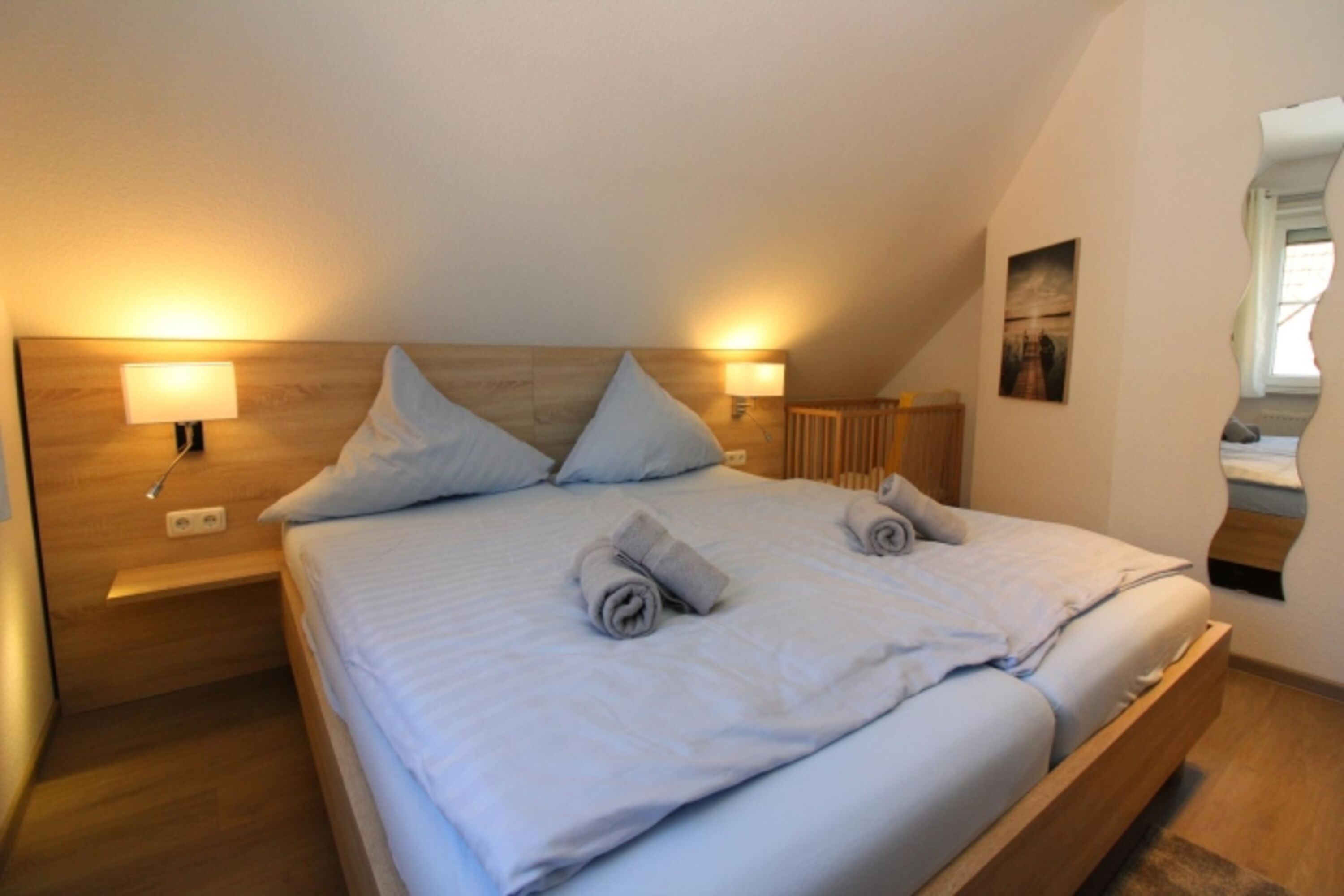 Ferienhaus BUH 83 Schlafzimmer 1 OG